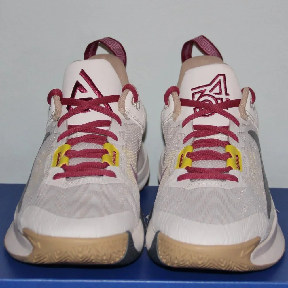 Nike Giannis Immortality 2 Basketball Mens 7 Womens 8.5 Sail Rattan
